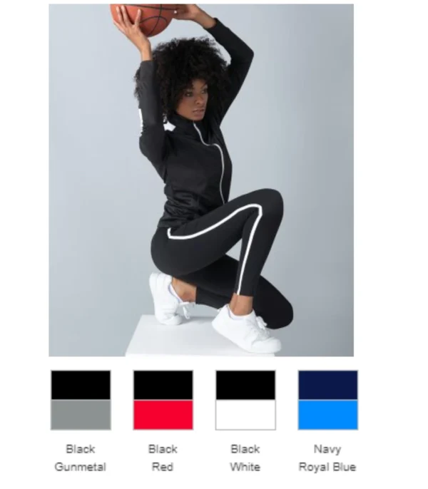 LV895 Finden & Hales Ladies Contrast Team Leggings